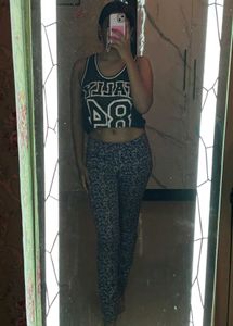Floral Print Skinny Jeans