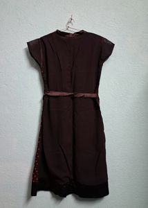 Retro Floral Polka Dot Dress