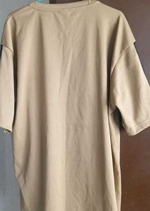 ✨Polyester Brown T-Shirt–Modern &amp; Comfortable