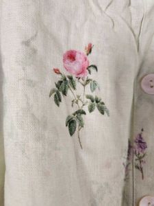 Floral Square Neck Top