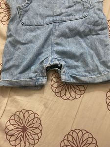 Baby Denim Overalls Set