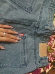 Wide Leg Denim Jeans