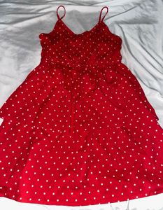 Polka Dot Skater Dress