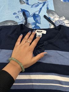 Striped Long Sleeve Top