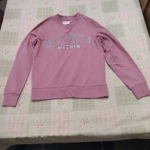 Pink 'Balance Within' Graphic Sweatshirt