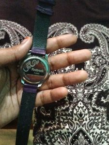 Stylish Purple Wristwatch
