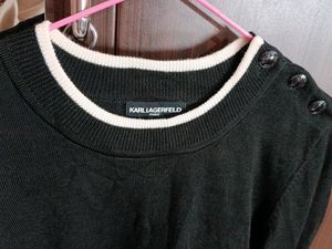 Karl Lagerfeld Black Tunic