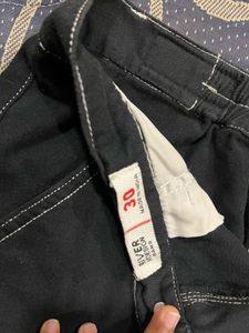 Black Straight Leg Jeans