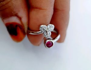 925 Silver Adjustable Ring