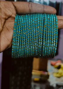 Turquoise Colour Bangle Set