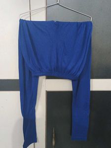 Stretchable Blue Legging
