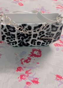 Hand Bag Good New  Condition Black And White