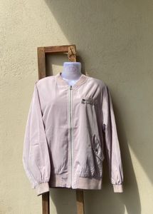 Lilac Bomber Jacket