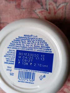 Nivea Soft Moisturizing Cream