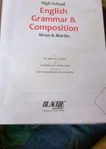 comprehensive english grammar and exercise book fo