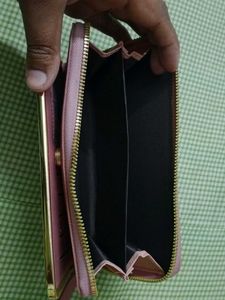 Pink Quilted Wallet