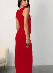 Genzy Crepe BodyCon Maxi Dress