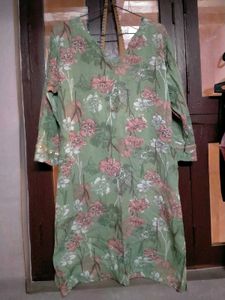 Floral Print Kurta
