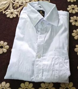 White Button-Down Shirt