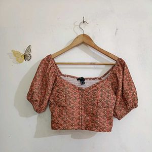 Unused Forever 21 Floral Top