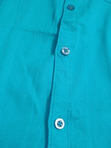 Cyan Shirt For Men