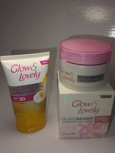 Glow & Lovely Gel Creme & Brightening Sunscreen