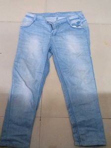 Light Wash Denim Jeans