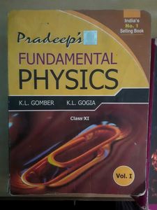 Pradeep Publication Class 11 Physics Book