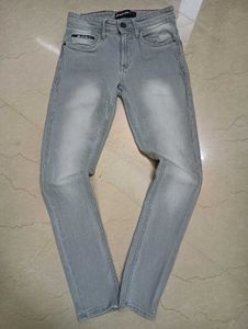 Gray Denim Jeans