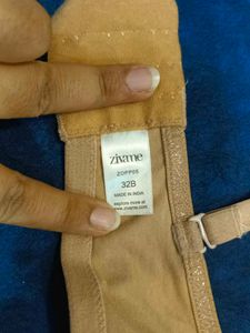 Zivame Basic Padded 3/4 Coverage Strapless Bra