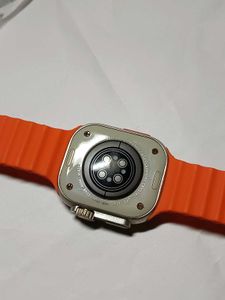 Smart Watch with Orange Band