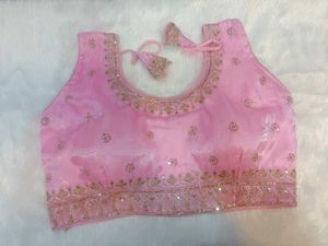 Pink Embroidered Blouse
