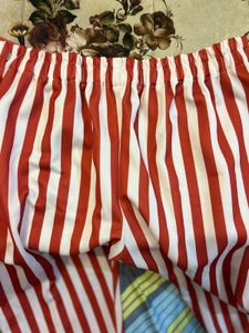 Red Stripped Co-ord Set