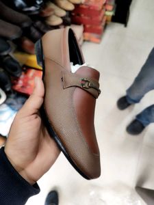 Stylish TaN/Black Loafers(Size-41,42,)