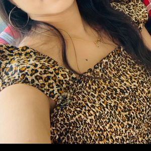 Leopard Print Top