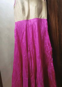 Pink &amp; Gold Indian Lehenga Set