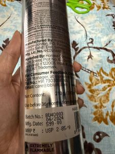 BBLUNT Hot Shot Hold Spray