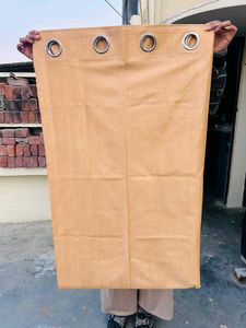 Golden Brown Door Curtains