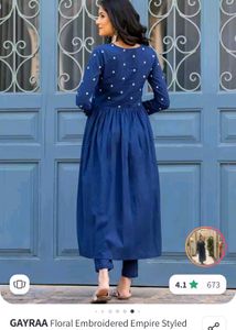 ❗️❗️❗️Brand New Elegant Blue Kurta Set