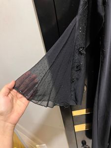 Elegant Black Abaya Dress