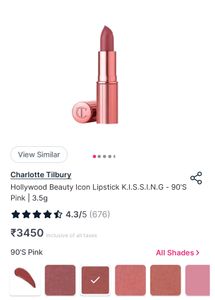 Charlotte Tillbury K.I.S.S.I.N.G Lipstick..
