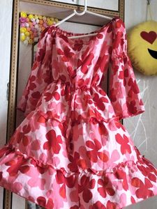 Floral Tiered Dress