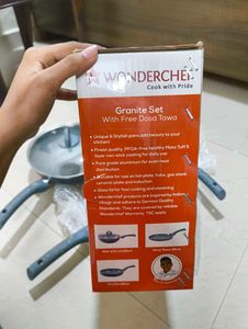 💯New Wonderchef Granite Set (Original) - Pan/Pot