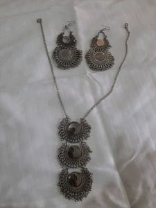 Combo Of Oxidised Jewellery Set