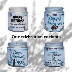 GLOWMINATi Happy Birthday Scented Candle 110gm