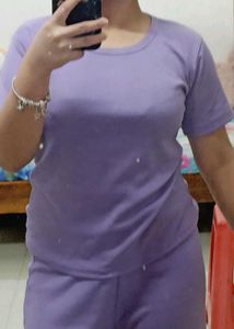 Big Sale 😍😍😍 Lavender Co_ordset