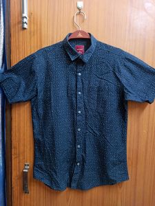 Half Shirt For Men / Dark Blue
