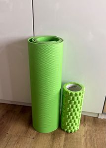 Yoga Mat + Foam Roller Set