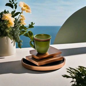 Coffee Mug Combo With Coaster And Spoon