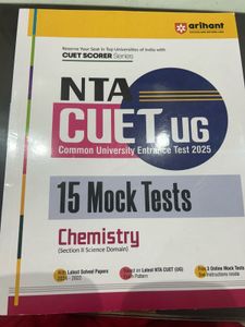 Arihant CHEMISTRY CUET MOCK PAPERS